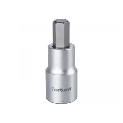 Fortum Hlavice zástrčná imbus, 1/2", HX 10, L 55mm, CrV/S2 4700610