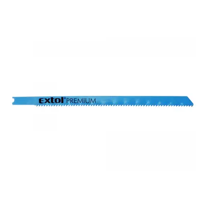 EXTOL PREMIUM Plátky do přímočaré pily 5ks, 106x1,8mm, úchyt UNIVERSAL, Bi-metal 8805705