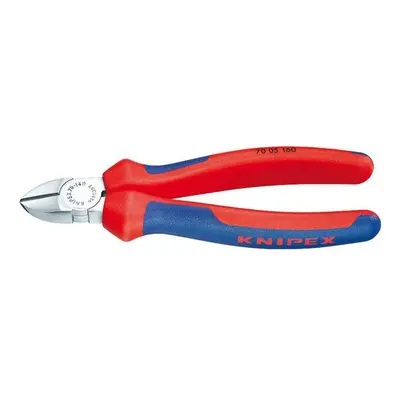 Boční štípací kleště 125 mm KNIPEX 70 05 125 - chromováno, vícesložkové návleky 70 05 125