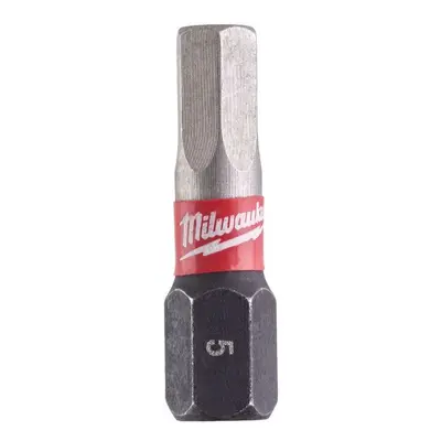 Šroubovací bit 1/4 Milwaukee Shockwave Šestihran 5 x 25 mm - 2 ks 4932430896