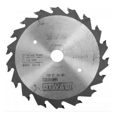 Pilový kotouč pro ponorné pily 165x20mm 18z DeWALT DT1089 DT1089