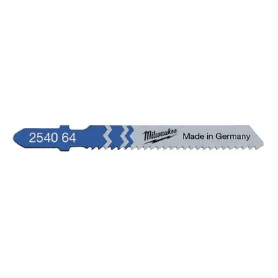 Pilové plátky 55 x 2 mm Milwaukee T 118 B do přímočaré pily (Kov) 4932254064