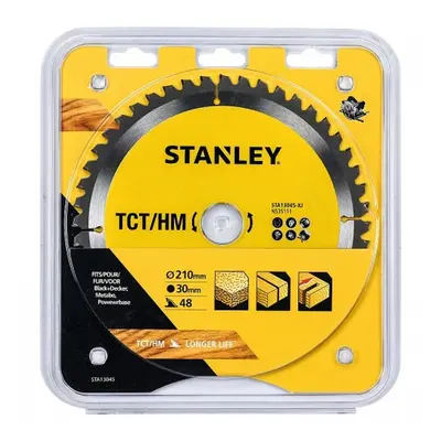 Pilový kotouč TCT/HM pro příčné řezy 210 x 30 mm, 48 zubů Stanley STA13045 STA13045