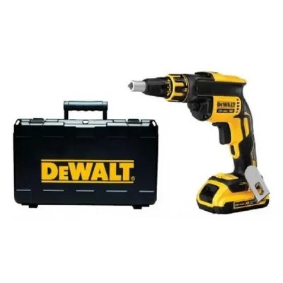 Aku bezuhlíkový šroubovák na sádrokarton 18 V Li-Ion 2x2,0 Ah DeWALT DCF620D2 DCF620D2