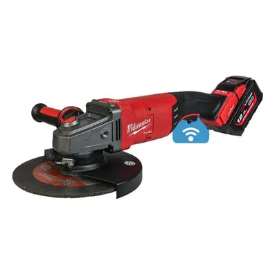 Aku úhlová bruska 125 mm Milwaukee M18 ONEFLAG230XPDB-122C s kolébkovým spínačem, 2x Aku (18 V, 