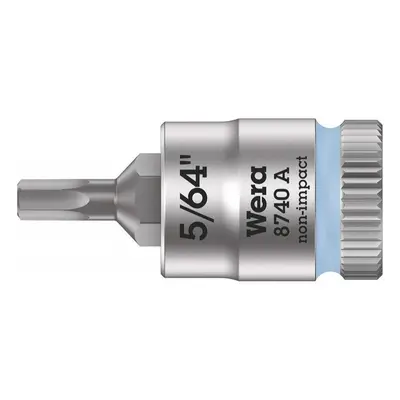 Wera 003380 Zástrčná bitová hlavice Zyklop 1/4" 6hran 5/64" typ 8740 A - palcová 05003380001