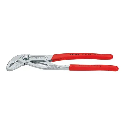 Kleště na trubky Cobra 250 mm KNIPEX 87 03 250 DIN ISO 8976. Chromováno, plastové návleky 87 03 