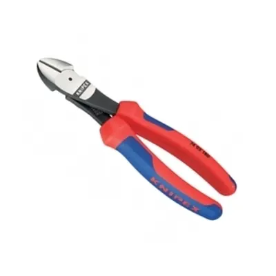 KNIPEX - kleště štípací stranové pevnostní, zesílené PVC - 180mm 74 02 180