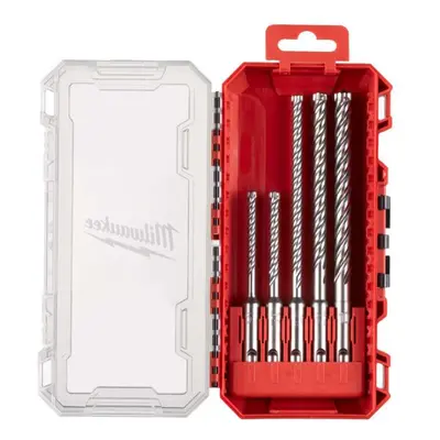 Vrtáky čtyřbřité pr. 5,5 ÷ 8 mm Milwaukee SDS-Plus MX4 Set (Sada 5 ks) 4932498298