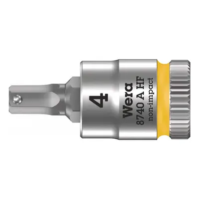 Wera 003333 Zástrčná bitová hlavice Zyklop 1/4" 6hran 4 mm typ 8740 A HF s přidržovací funkcí 05