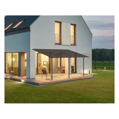 Palram Capri 5400 antracit 3 x 5,46 hliníková (montovaná) pergola 705601