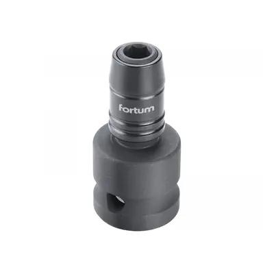 Fortum Rázový adaptér 1/2"čtyřhran na hroty 1/4", CrMoV 4790002