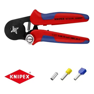 Samonastavitelné kleště 180 mm KNIPEX 97 53 04 - pro lisování kabelových koncovek 97 53 04