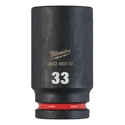 Průmyslová hlavice Milwaukee Shockwave™ Impact Duty 3/4" HEX 33 mm, dlouhá 4932480392