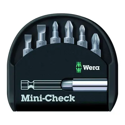 Wera 056295 Houževnaté bity Bit-Check 7 Universal 1 s držákem bitů 893/4/1 K (Sada 7 dílů) 05056