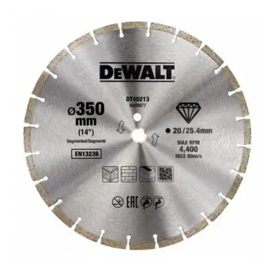 Diamantový kotouč 350mm DeWALT DT40213 DT40213