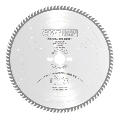 CMT Industrial Pilový kotouč pro finální příčné řezy - D200x3,2 d30 Z64 HW C28506408M