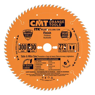 CMT Orange Tools CMT ITK Ultra tenký kotouč pro příčné řezy - D250x2,4 d30 Z60 HW C27225060M