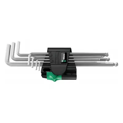 Wera 022101 Zástrčné klíče inbus 950/7 Hex-Plus Magnet 1, chromovaná (Sada 7 dílů) 05022101001