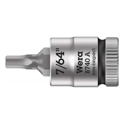 Wera 003382 Zástrčná bitová hlavice Zyklop 1/4" 6hran 7/64" typ 8740 A - palcová 05003382001