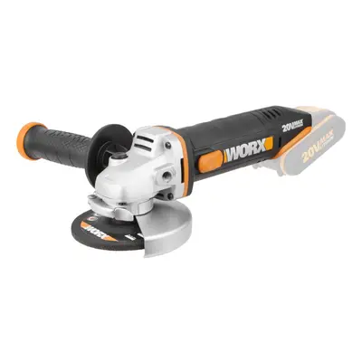 Akumulátorová úhlová bruska 115 mm WORX Orange WX800.9, M14 - bez akumulátoru 45908009