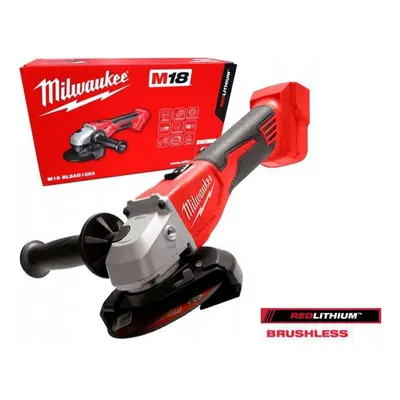 Aku úhlová bruska 125 mm Milwaukee M18 BLSAG125X-0 s posuvným spínačem, bez Aku, 4933492643 4933