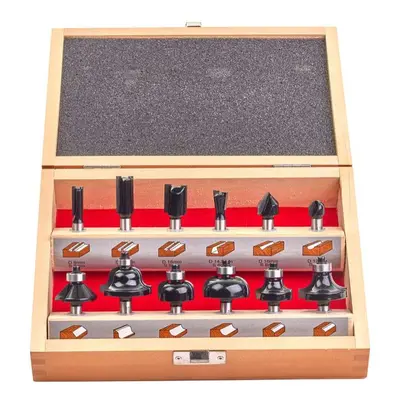 Frézovací bity - upínání 8 mm Milwaukee Router BIt Set (Sada 12 dílů) 4932451668