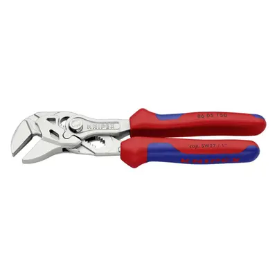 Kleště, klešťový klíč 150 mm, Knipex 86 05 150 - chromováno, vícesložkové rukojeti 86 05 150