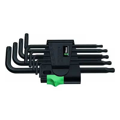 Wera 024242 Zástrčné klíče 967 PKL/9 TORX, BlackLaser 05024242001