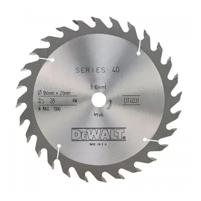 Pilový kotouč 184x16mm 28z ATB 25° DeWALT DT4031 DT4031