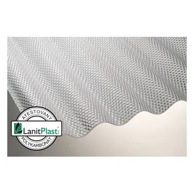 LANIT PLAST polykarbonátová deska MARLON CSE DIAMOND 2,6 mm 1,045x3 m čirá LG3403 LG3403