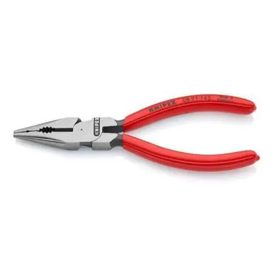 Kleště kombinované úzké ploché KNIPEX 08 21 145 145 mm - leštěná hlava, černěné 08 21 145