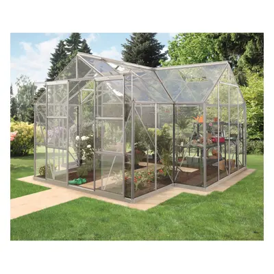 Vitavia Garden Skleník VITAVIA SIRIUS čiré sklo 3 mm stříbrný LG1205