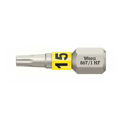 Wera 066141 Šroubovací bit 1/4" TX 15 867/1 Torx HF s přidržovací funkcí 05066141001