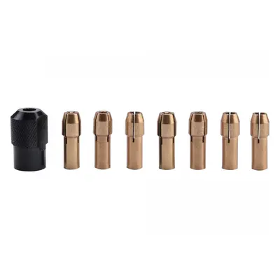 EXTOL CRAFT Kleštiny, sada 8ks - ∅1-1,6-2-2,3-3-2x3,2mm, hlavice M8x0,75 404191