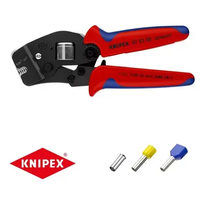 Samonastavitelné kleště 190 mm KNIPEX 97 53 08 - pro lisování kabelových koncovek 97 53 08