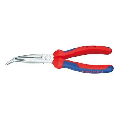 Půlkulaté kleště s břity (zobákovité) 200 mm KNIPEX 26 25 200 - chromováno, vícesložkové návleky