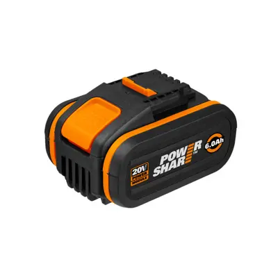 WORX Orange WA3641 - Akumulátor s indikátorem Li-Ion 20V, 6Ah 45903641