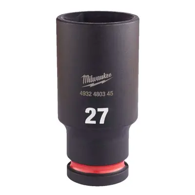 Nástrčná hlavice 1/2" Milwaukee Shockwave™ Impact Duty 27 mm, rázová, prodloužená 4932480345