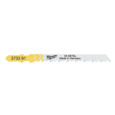 Rychlořezné pilové plátky Bi 75 x 4 mm Milwaukee T 144 DF do přímočaré pily (Dřevo a plast) 4932