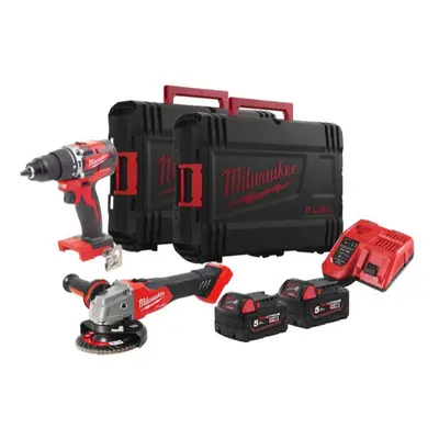 Sada aku nářadí Milwaukee M18FPP2BG-502X, 4933492522 4933492522