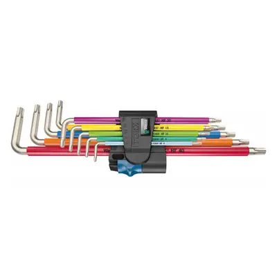 Wera 022689 Zástrčné klíče 3967/9 TX SXL Multicolour HF Stainless 1 s přidržovací funkcí, nerezo