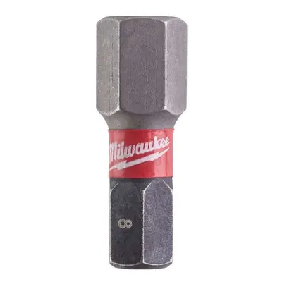 Šroubovací bit 1/4 Milwaukee Shockwave Šestihran 8 x 25 mm - 2 ks 4932430898