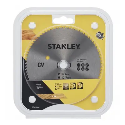 Pilový kotouč pro příčné řezy 127 x 12,7 mm, 80 zubů Stanley STA10000 STA10000