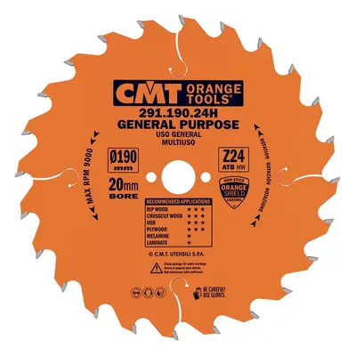 CMT Orange Tools CMT Orange Pilový kotouč pro elektronářadí univerzální - D200x2,8 d30 Z36 HW C2