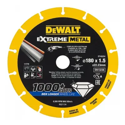 Diamantový kotouč EXTREME METAL 180mm DeWALT DT40254 DT40254