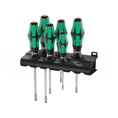 Wera 105650 Šroubováky Kraftform Plus Lasertip 334/6 (Sada 6 ks a stojánek) 05105650001