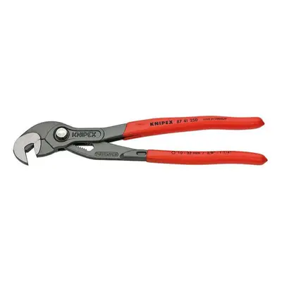 Kleště na šrouby 250 mm, KNIPEX 87 41 250 - leštěná hlava, plastové návleky 87 41 250