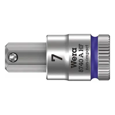 Wera 003341 Zástrčná bitová hlavice Zyklop 1/4" 6hran 7 mm typ 8740 A HF s přidržovací funkcí 05