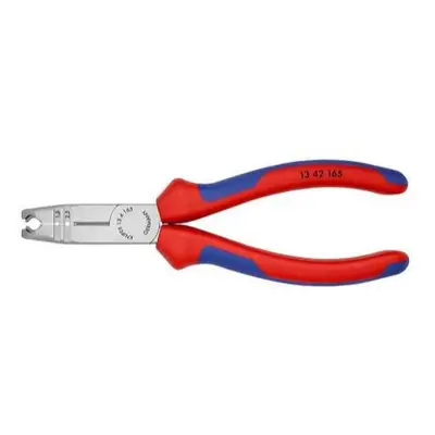 Kleště odizolovací KNIPEX 13 42 165, 165 mm - leštěná hlava, vícesložkové návleky 13 42 165